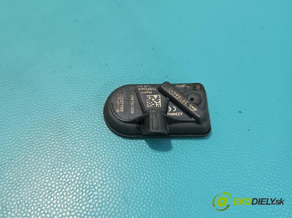 Opel Astra V  2015-2022 1.5 cdti 105 hp manual 77 kW 1496 cm3 5- snímač tlaku pneumatika 39186445 (Snímač tlaku v pneumatice)