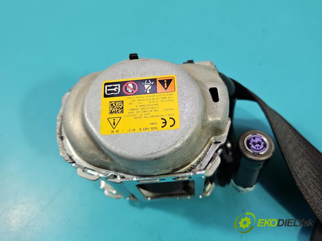 Opel Astra V 2015-2022 1.5 cdti 105 hp manual 77 kW 1496 cm3 5- stěna bezpečnost zadní pravý 34281719