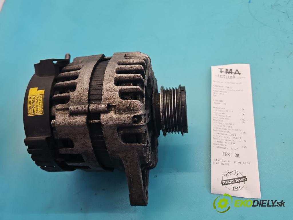 Hyundai I40 1.7 crdi 136hp manual 100 kW 1685 cm3 5- Alternator 37300-2A800 (Alternátor)
