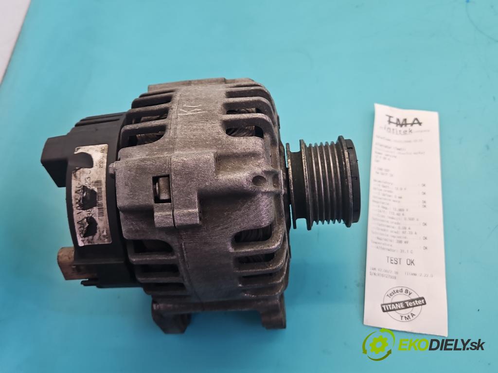 Vw Golf IV 1997-2003 1.9 tdi 101 hp manual 74 kW 1896 cm3 5- Alternator  (Alternátor)