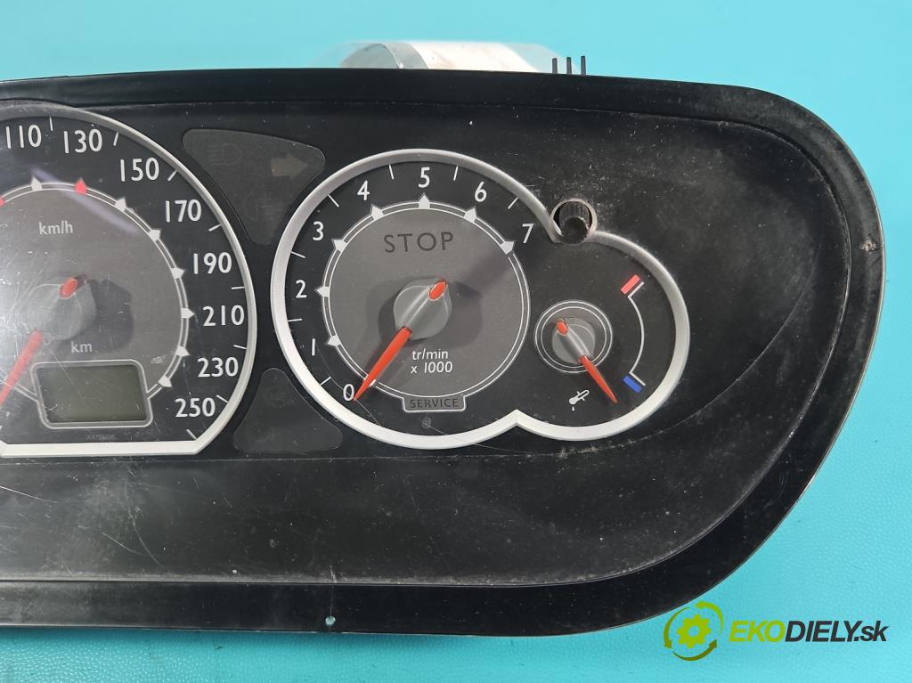 Citroen C5 I 2001-2008 1.6 hdi 109 HP manual 80 kW 1560 cm3 5- prístrojovka/ budíky 9655608780 (Prístrojová doska)
