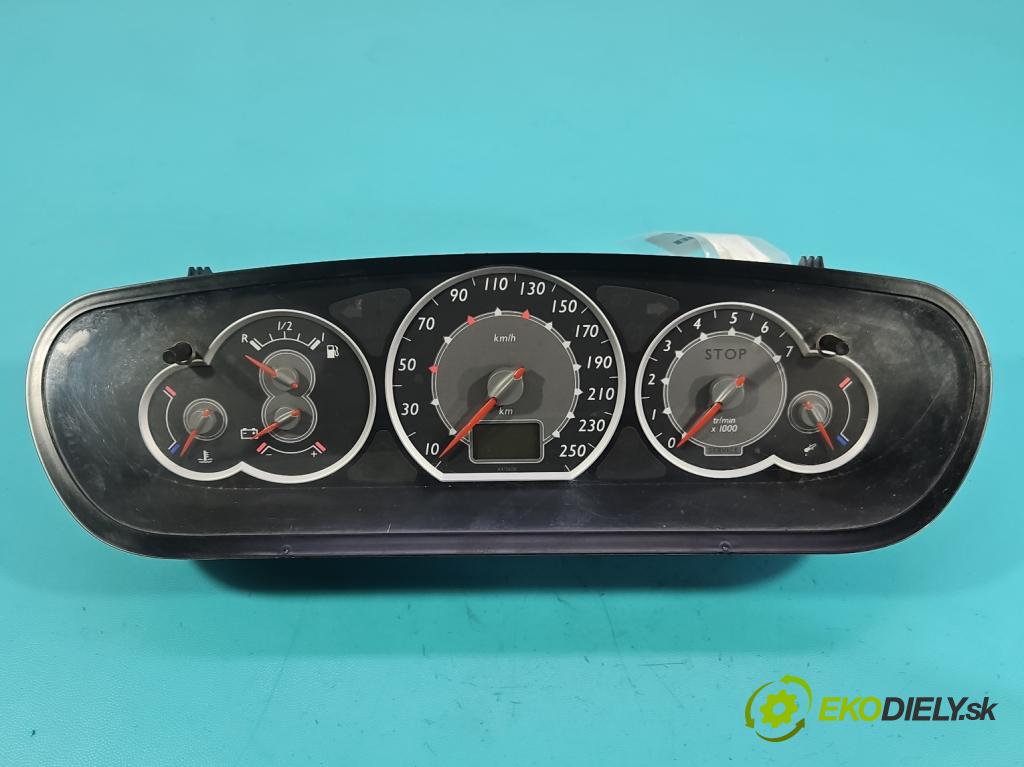 Citroen C5 I 2001-2008 1.6 hdi 109 HP manual 80 kW 1560 cm3 5- prístrojovka/ budíky 9655608780 (Prístrojová doska)