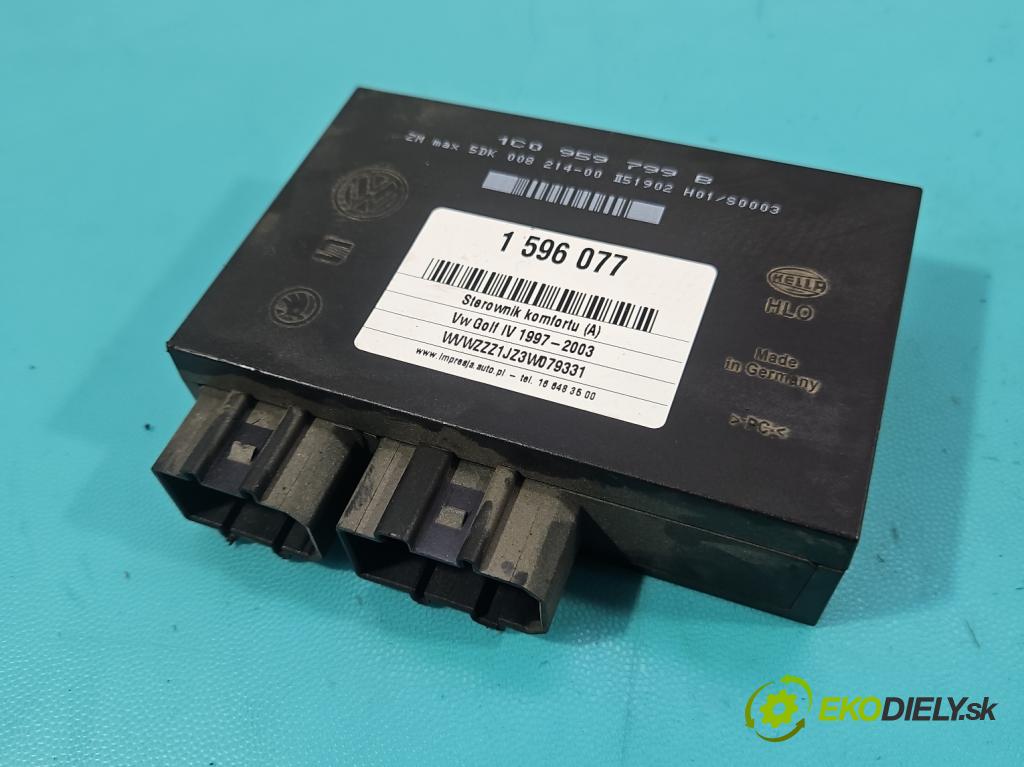 Vw Golf IV 1997-2003 1.9 tdi 101 HP manual 74 kW 1896 cm3 5- riadiaca jednotka komfortu 1C0959799B