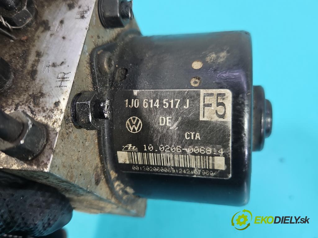 Vw Golf IV 1997-2003 1.9 tdi 101 HP manual 74 kW 1896 cm3 5- čerpadlo abs 1J0614517J (Pumpa ABS)