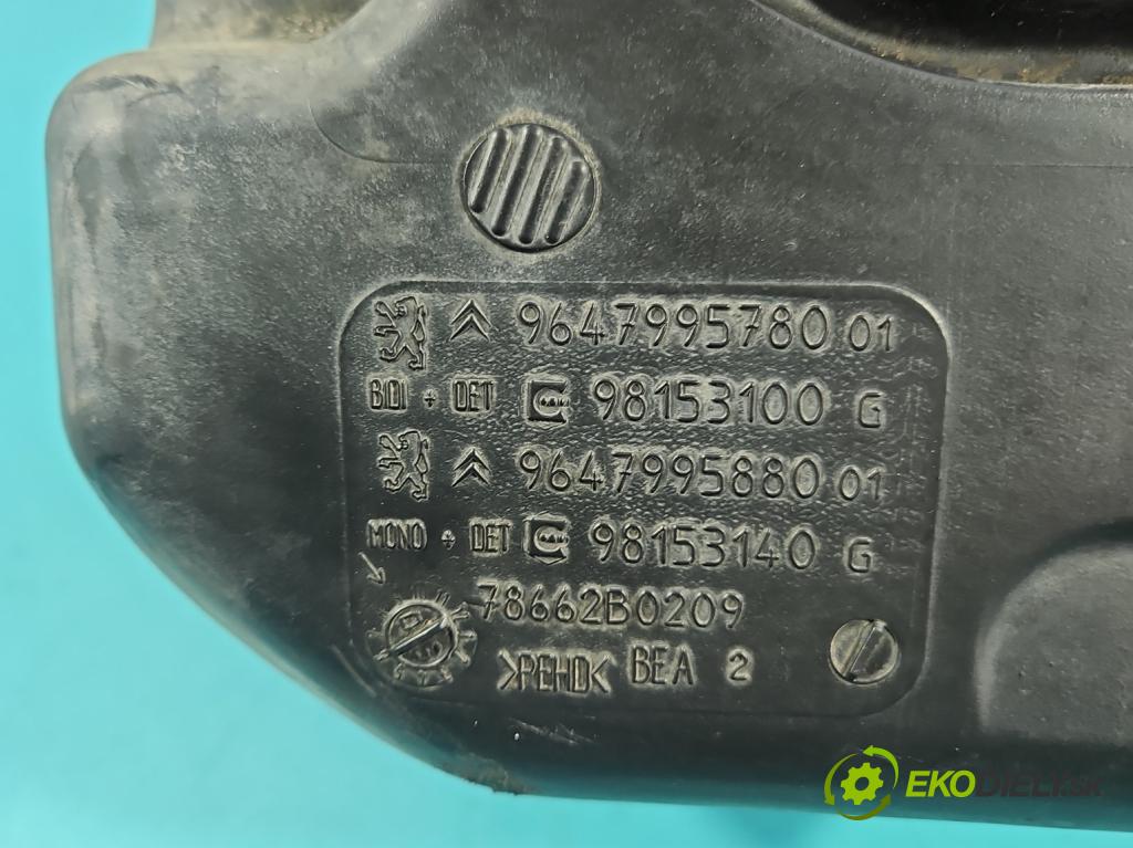 Citroen C5 I 2001-2008 1.6 hdi 109 HP manual 80 kW 1560 cm3 5- nádržka tekutina: ostrekovačov 9647995780