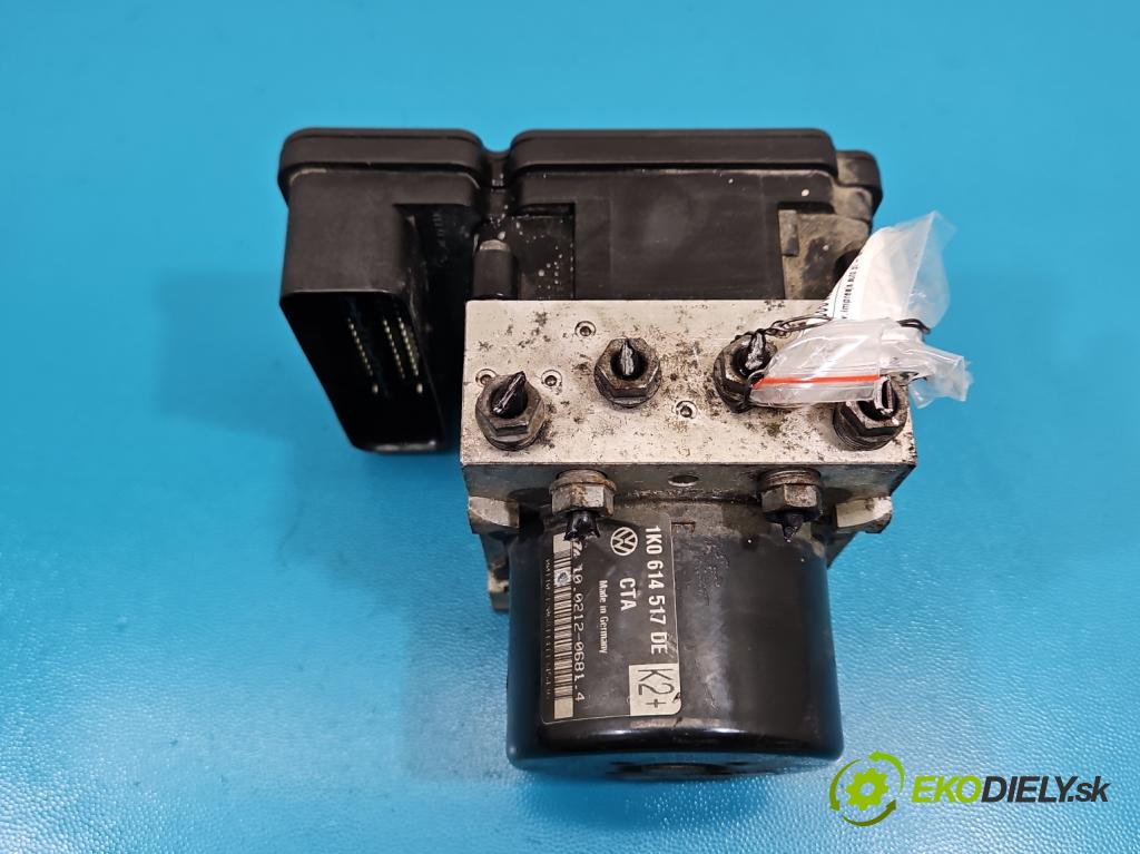 Vw Golf plus 1.4 TSI 122 HP manual 90 kW 1390 cm3 5- čerpadlo abs 1K0614517DE (Pumpa ABS)