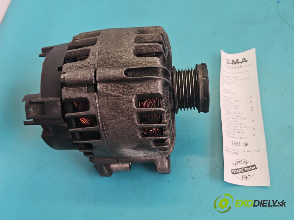 Vw Golf plus 1.4 TSI 122 hp manual 90 kW 1390 cm3 5- Alternator 03C903025D (Alternátor)