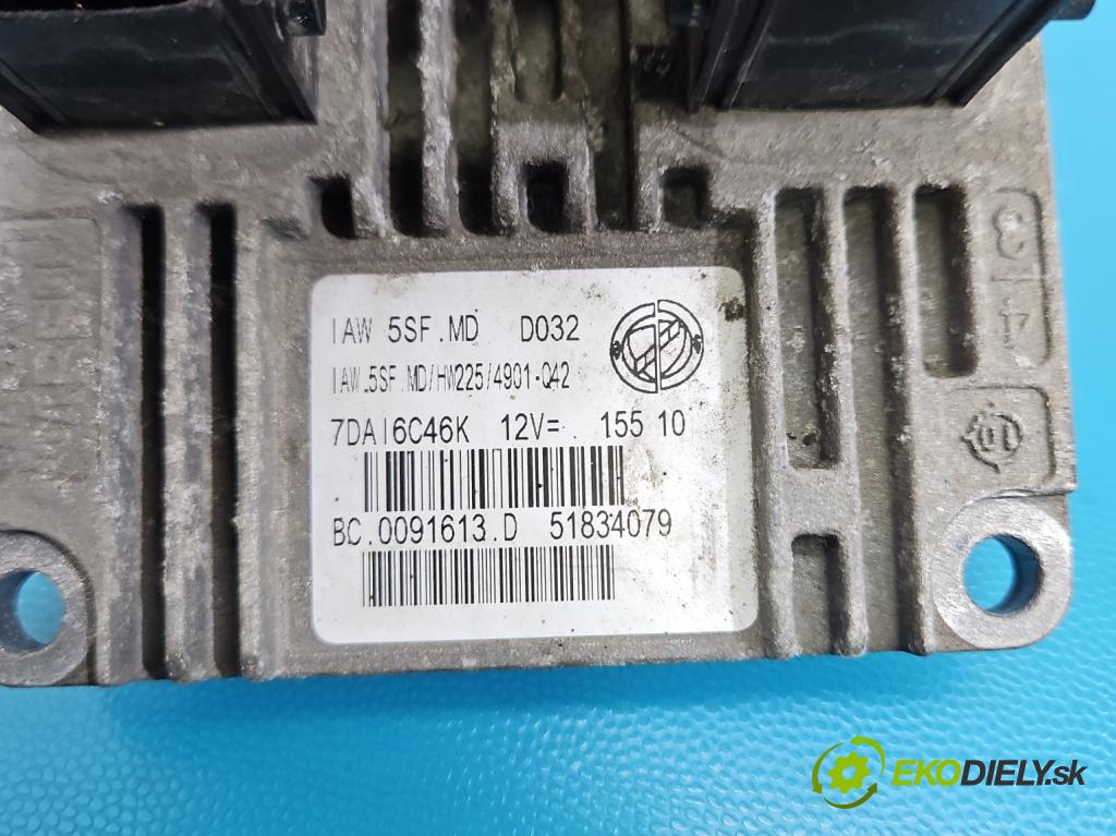Fiat Linea 1.4 8V 77 HP manual 57 kW 1368 cm3 4- riadiaca jednotka motora IAW 5SF.MD