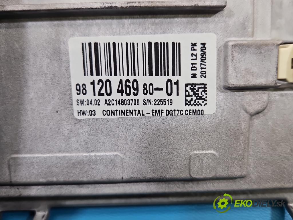 Peugeot 2008 I 2013-2019 1.2 12V 110 HP automatic 81 kW 1199 cm3 5- Zobrazit: 9812046980-01 (Prístrojová doska)