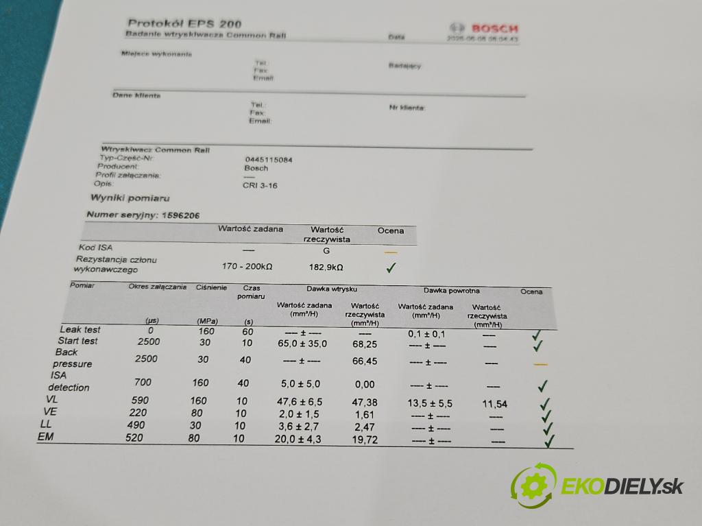 Renault Koleos I 2008-2016 2.0 dci 150 HP automatic 110 kW 1995 cm3 5- vstrek diesel: 0445115084