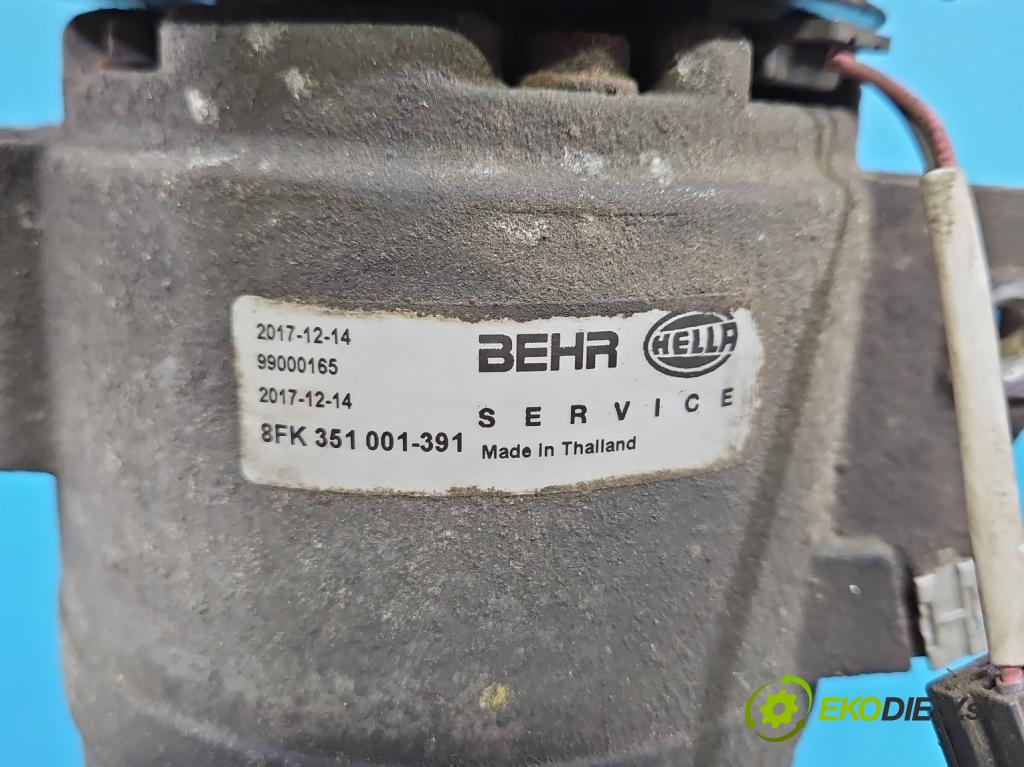 Renault Koleos I 2008-2016 2.0 dci 150 hp automatic 110 kW 1995 cm3 5- Kompresor: klíma 8FK351001-391 (Kompresor klimatizace)