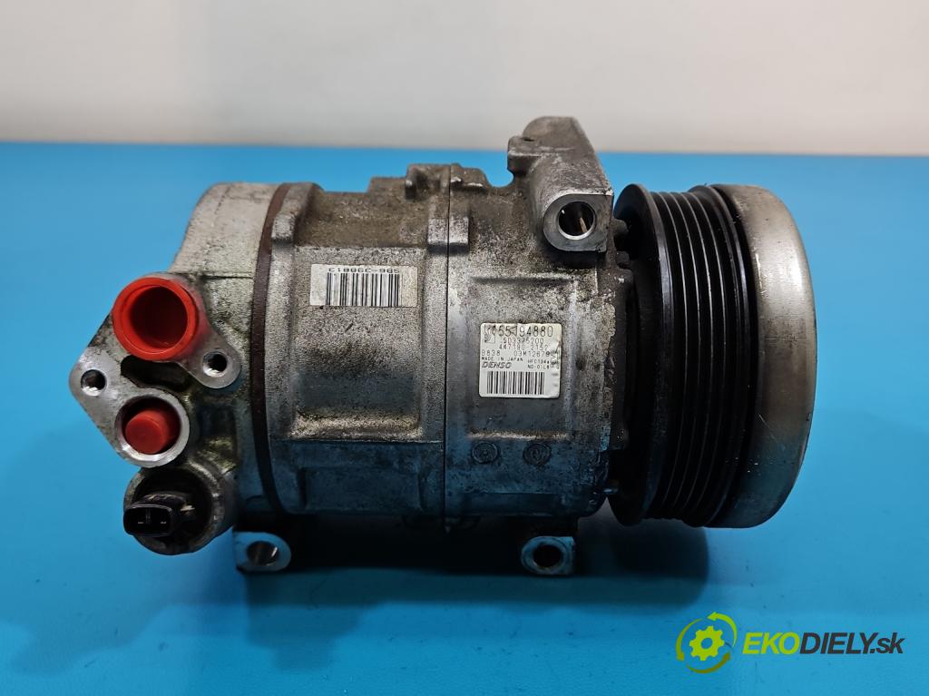 Fiat Linea 1.4 8V 77 HP manual 57 kW 1368 cm3 4- Kompresor: klimatizácie 55194880 (Kompresor klimatizácie)