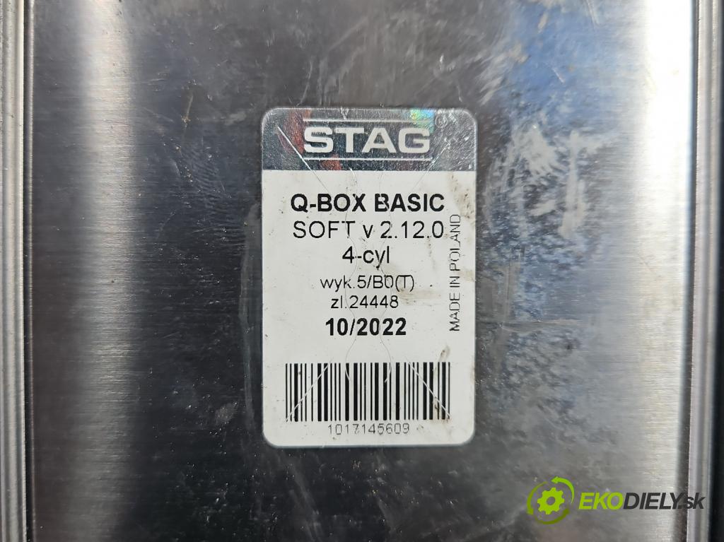 Seat Toledo II 1998-2004 1.6 8V 101 HP manual 74 kW 1595 cm3 4- inštalácia LPG STAG 4 QBOX BASIC