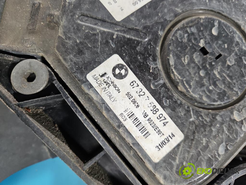 Bmw X1 E84 2009-2015 2.0d 184hp automatic 135 kW 1995 cm3 5- Ventilátor chladiča 500085400