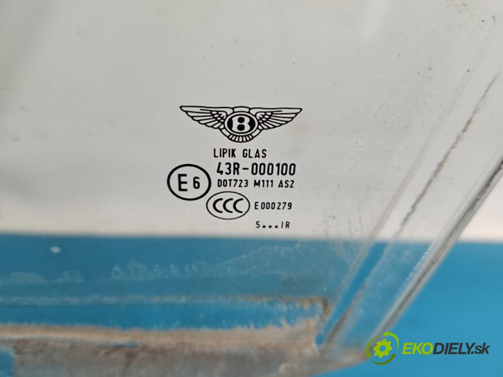Bentley Continental I 2005-2013 6.0 V12 automatic 411 kW 5998 cm3 4- sklo dveře přední levé
