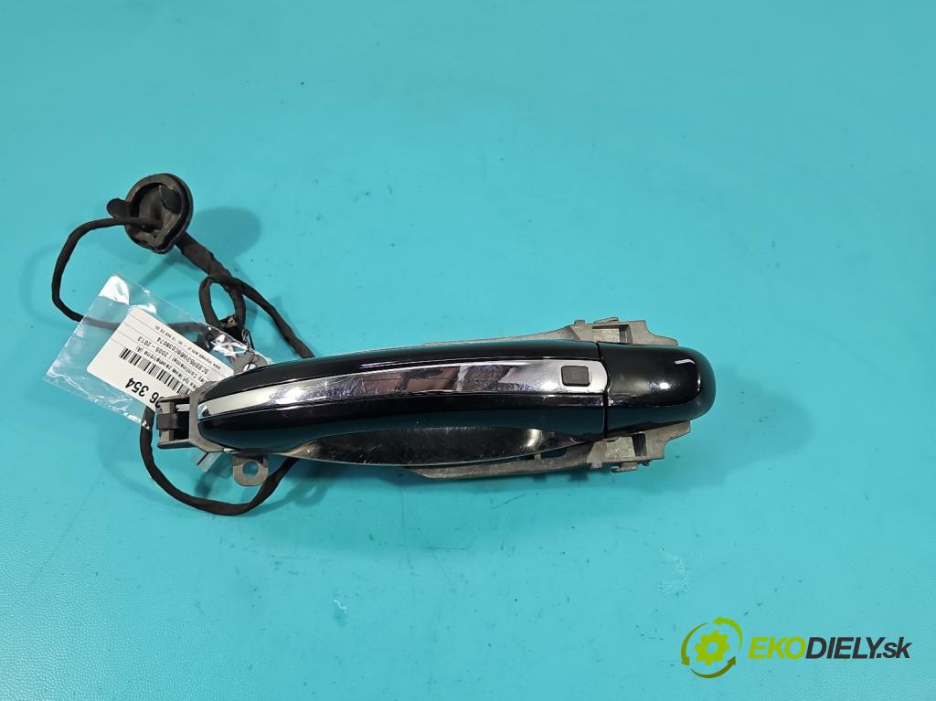 Bentley Continental I 2005-2013 6.0 V12 automatic 411 kW 5998 cm3 4- rukoväť zadné ľavé mimo: 3W0837885A (Kľučka dverí ostatné)