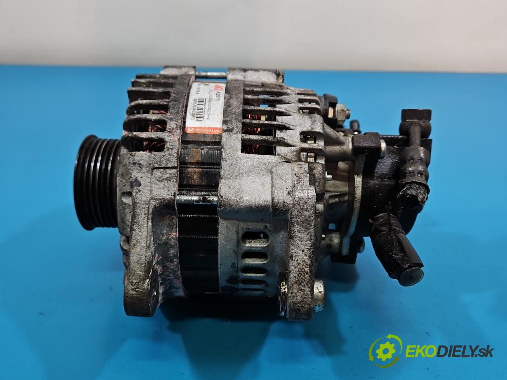 Opel Meriva A 2002-2010 1.7 dti 75 HP manual 55 kW 1686 cm3 5- Alternator  (Alternátor)