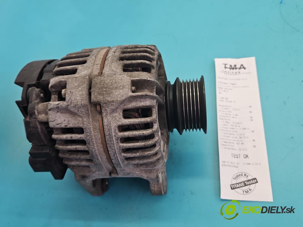 Seat Toledo II 1998-2004 1.6 8V 101 hp manual 74 kW 1595 cm3 4- Alternator 028903028D (Alternátor)
