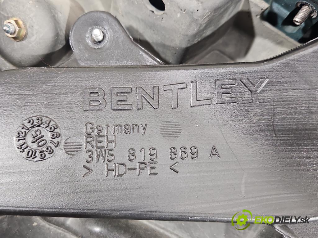 Bentley Continental I 2005-2013 6.0 V12 automatic 411 kW 5998 cm3 4- Čalounictví: dvere predné ľavé 3W4867213B