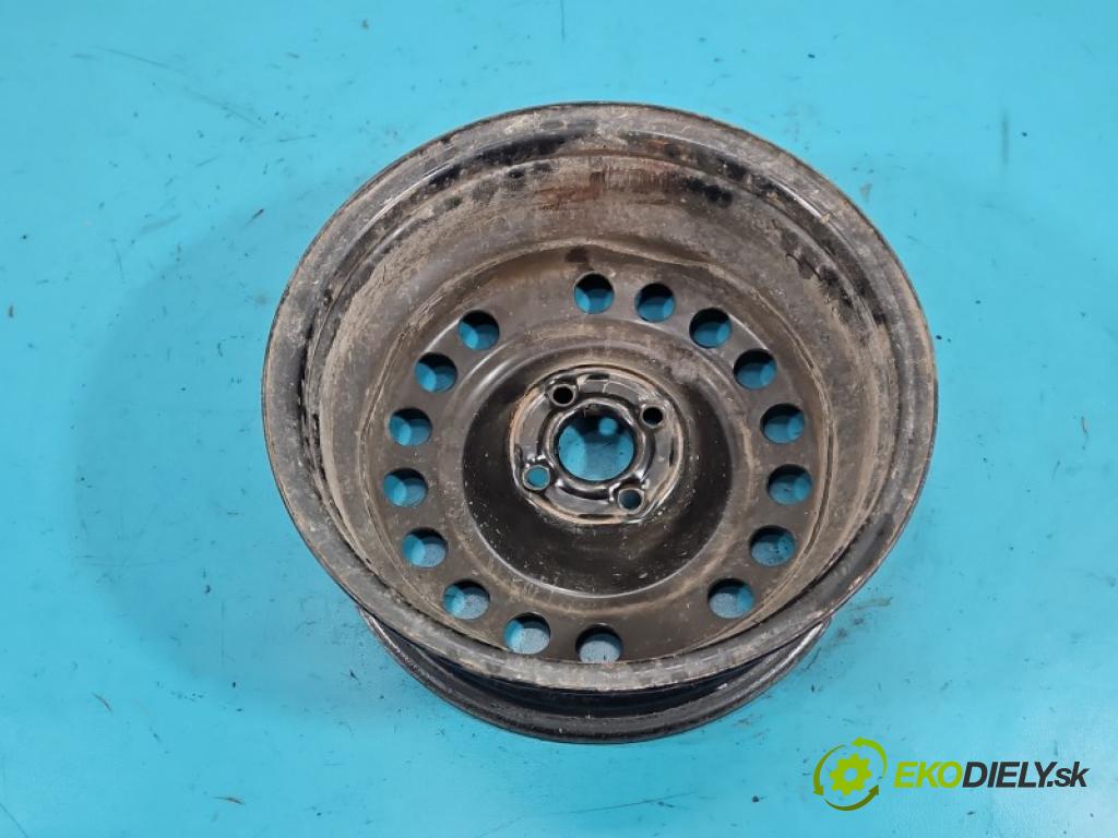 Opel Meriva A 2002-2010 1.7 dti 75 HP manual 55 kW 1686 cm3 5- Disk oceľový 15"