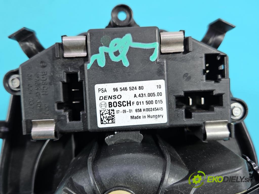 Citroen C4 Grand picasso I 2006-2013 1.8 16V 125 HP manual 92 kW 1749 cm3 5- ventilátor vzduchu 9654652480