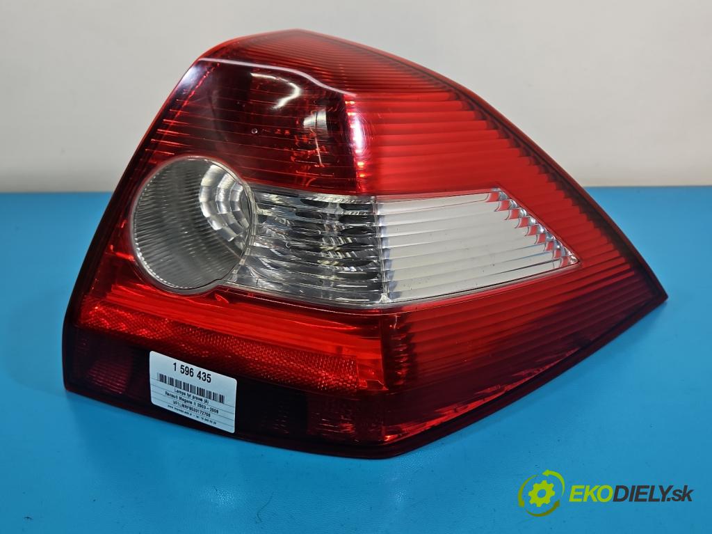 Renault Megane II 2003-2008 1.5 dci 82 HP manual 60 kW 1461 cm3 4- svetlo / reflektor zadné pravé blatník