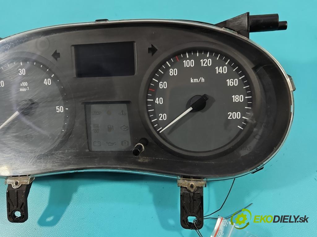 Opel Vivaro 2001-2014 2.0 cdti 90 HP manual 66 kW 1995 cm3 5- prístrojovka/ budíky P8200283199-D (Prístrojová doska)