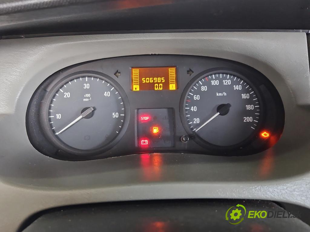 Opel Vivaro 2001-2014 2.0 cdti 90 HP manual 66 kW 1995 cm3 5- prístrojovka/ budíky P8200283199-D (Prístrojová doska)