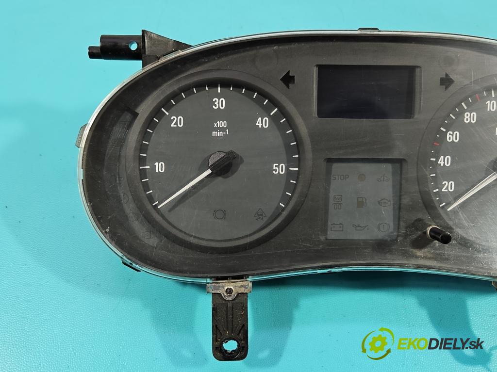 Opel Vivaro 2001-2014 2.0 cdti 90 HP manual 66 kW 1995 cm3 5- prístrojovka/ budíky P8200283199-D (Prístrojová doska)