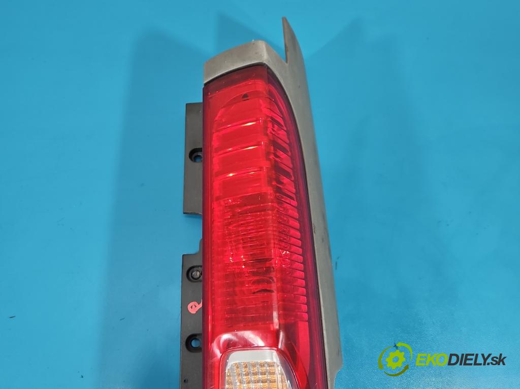 Opel Vivaro 2001-2014 2.0 cdti 90 HP manual 66 kW 1995 cm3 5- svetlo / reflektor zadné pravé blatník 265A60118R