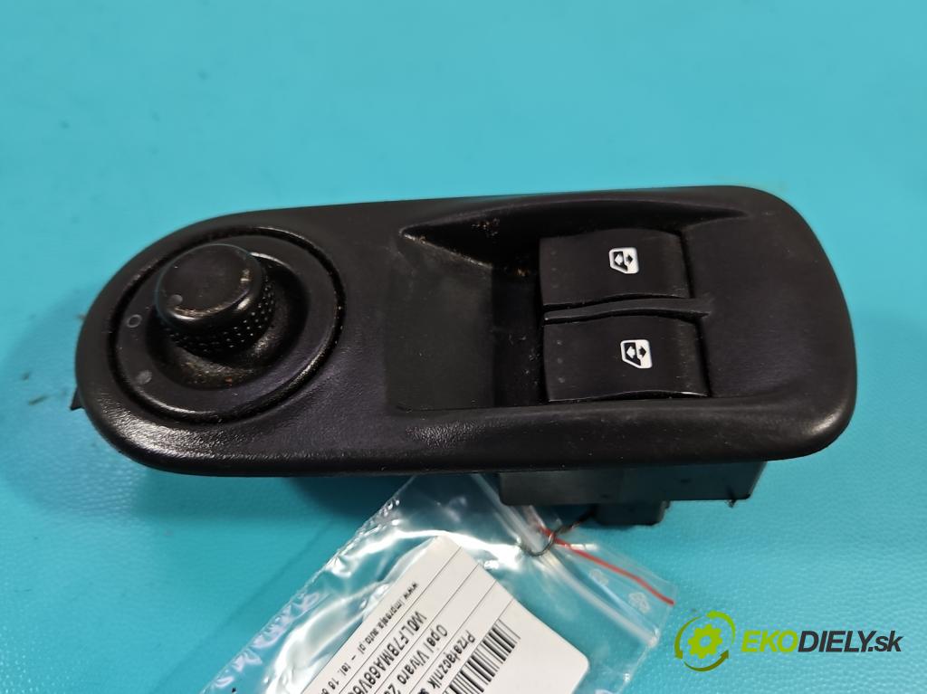 Opel Vivaro 2001-2014 2.0 cdti 90 HP manual 66 kW 1995 cm3 5- prepínač okien spätných zrkadiel 8200011867