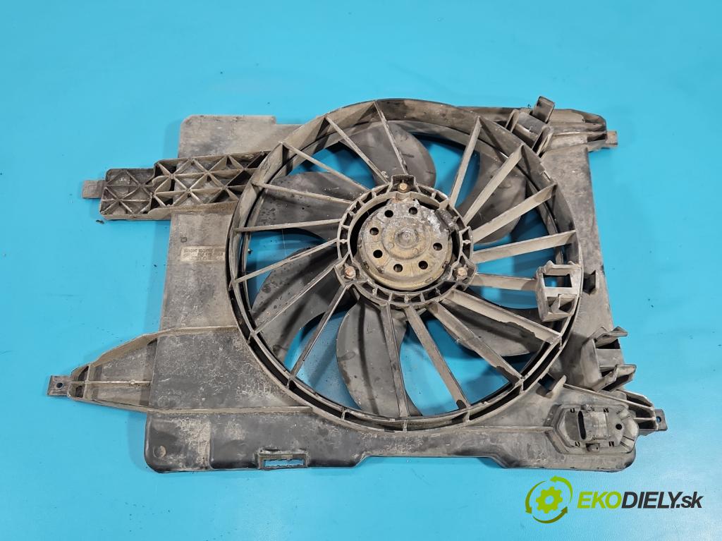 Renault Megane II 2003-2008 1.5 dci 82 HP manual 60 kW 1461 cm3 4- Ventilátor chladiča 8200222998