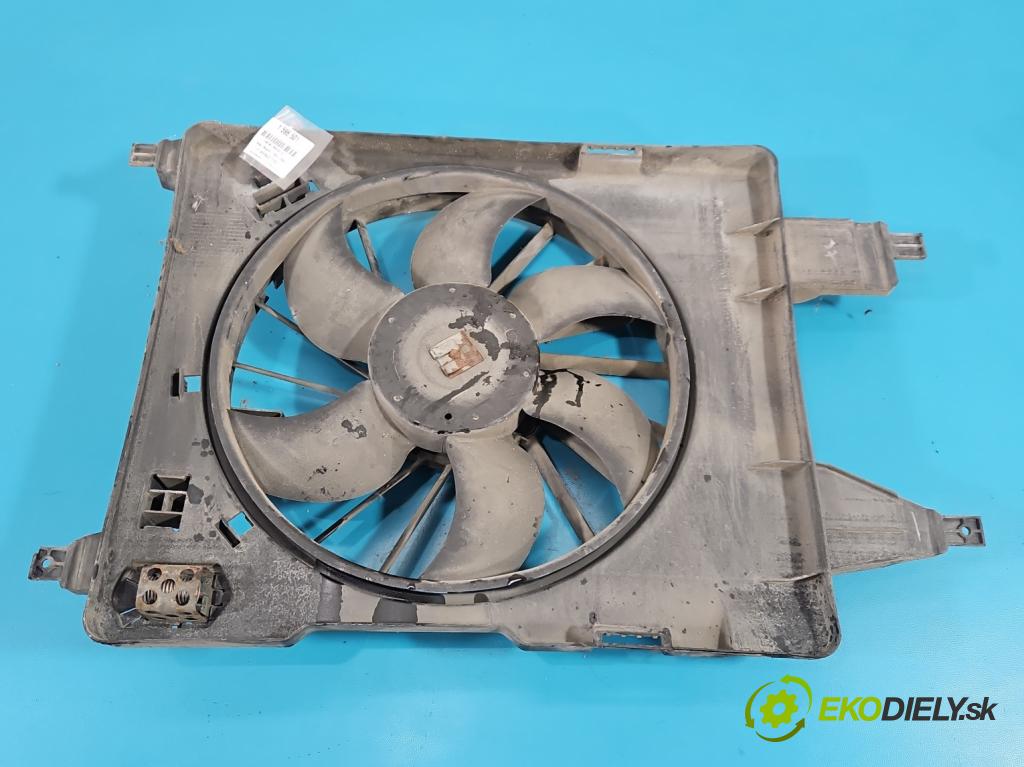 Renault Megane II 2003-2008 1.5 dci 82 HP manual 60 kW 1461 cm3 4- Ventilátor chladiča 8200222998