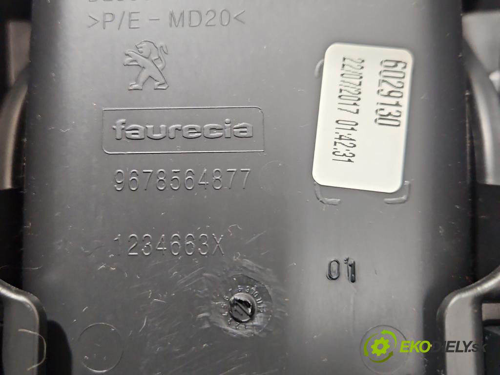 Peugeot 2008 I 2013-2019 1.2 12V 110 HP automatic 81 kW 1199 cm3 5- operadlo 9678564877 (Lakťová opierka)