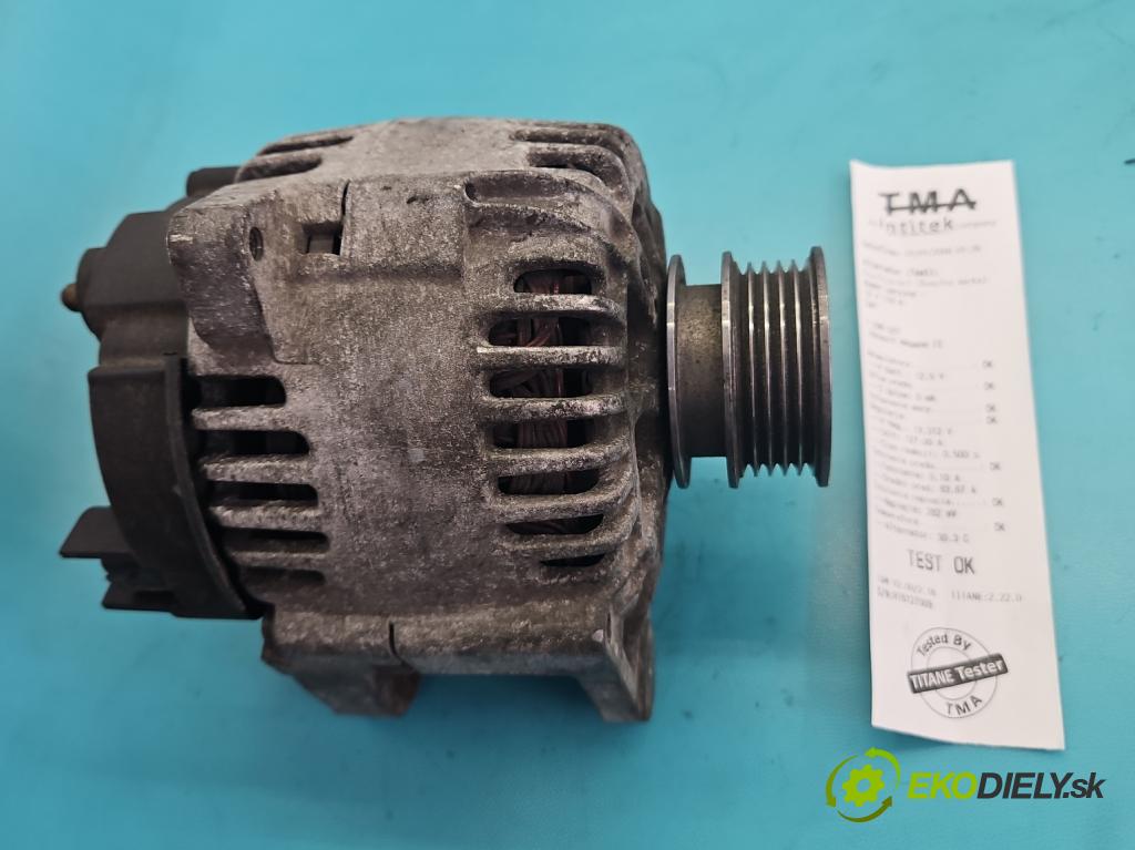 Renault Megane II 2003-2008 1.5 dci 82 hp manual 60 kW 1461 cm3 4- Alternator 8200100907 (Alternátor)