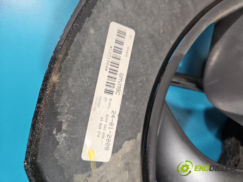Opel Vivaro 2001-2014 2.0 cdti 90 hp manual 66 kW 1995 cm3 5- ventilátor chladič 8200662039