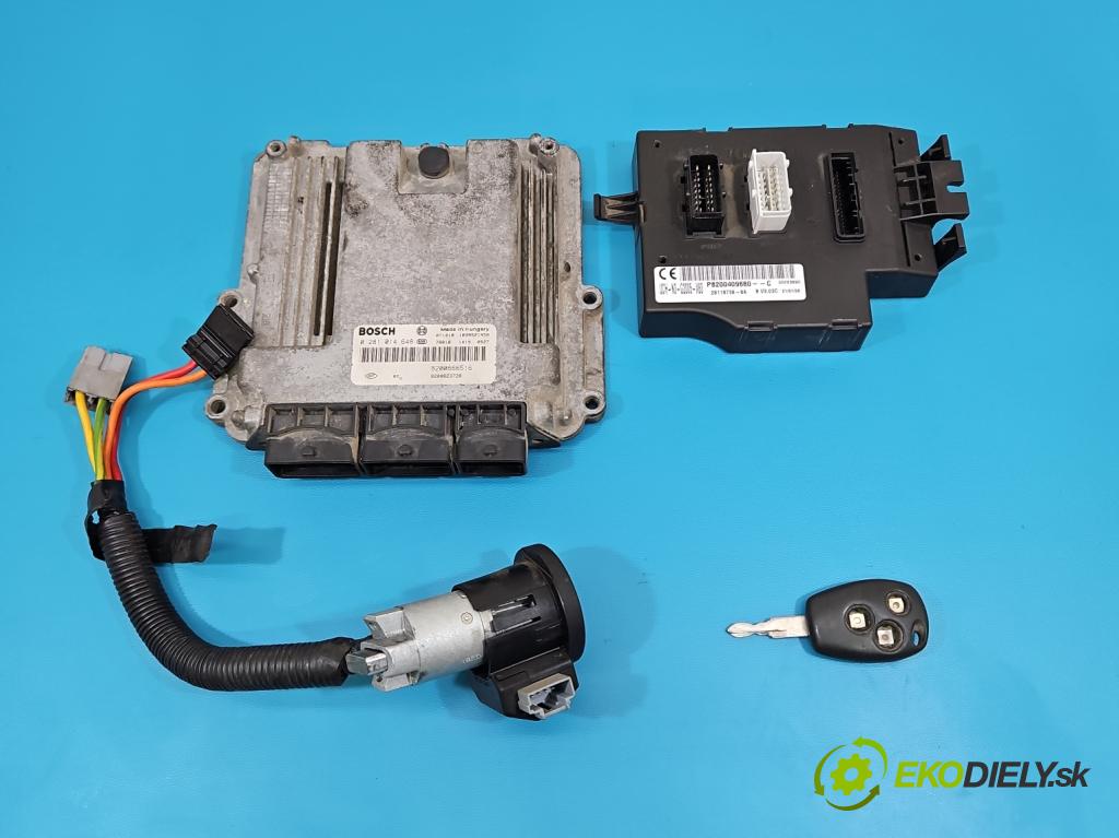 Opel Vivaro 2001-2014 2.0 cdti 90 hp manual 66 kW 1995 cm3 5- řídící jednotka motoru 0281014648