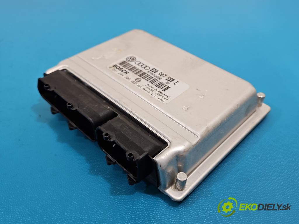 Vw Passat B5 1995-2005 1.8 T 150 hp manual 110 kW 1781 cm3 4- řídící jednotka motoru 8D0907558E