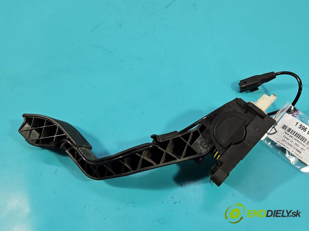 Citroen C4 I 2004-2011 1.6 hdi 90 hp manual 66.2 kW 1560 cm3 5- pedal plyn: potenciometr: F00C3E2429