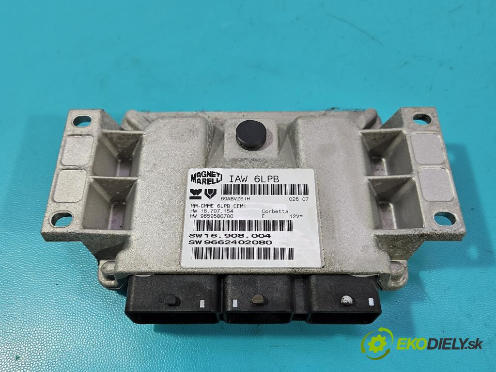 Citroen C4 Grand picasso I 2006-2013 1.8 16V 125 HP manual 92 kW 1749 cm3 5- riadiaca jednotka motora IAW 6LPB
