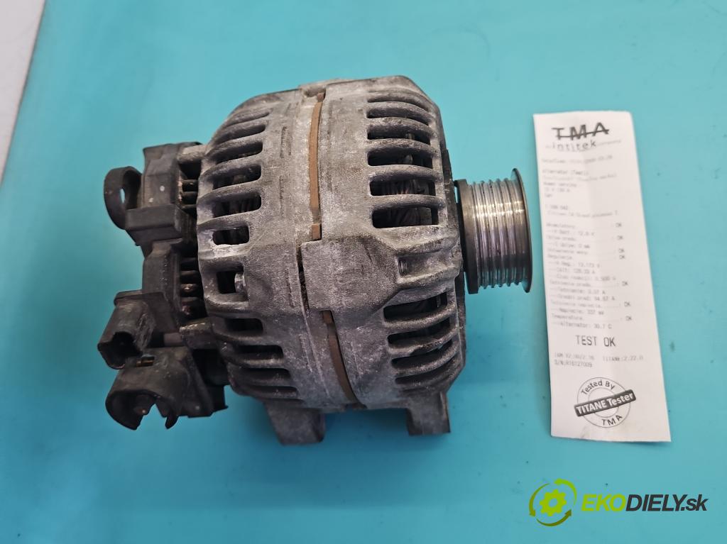 Citroen C4 Grand picasso I 2006-2013 1.8 16V 125 hp manual 92 kW 1749 cm3 5- Alternator 9649846780 (Alternátor)