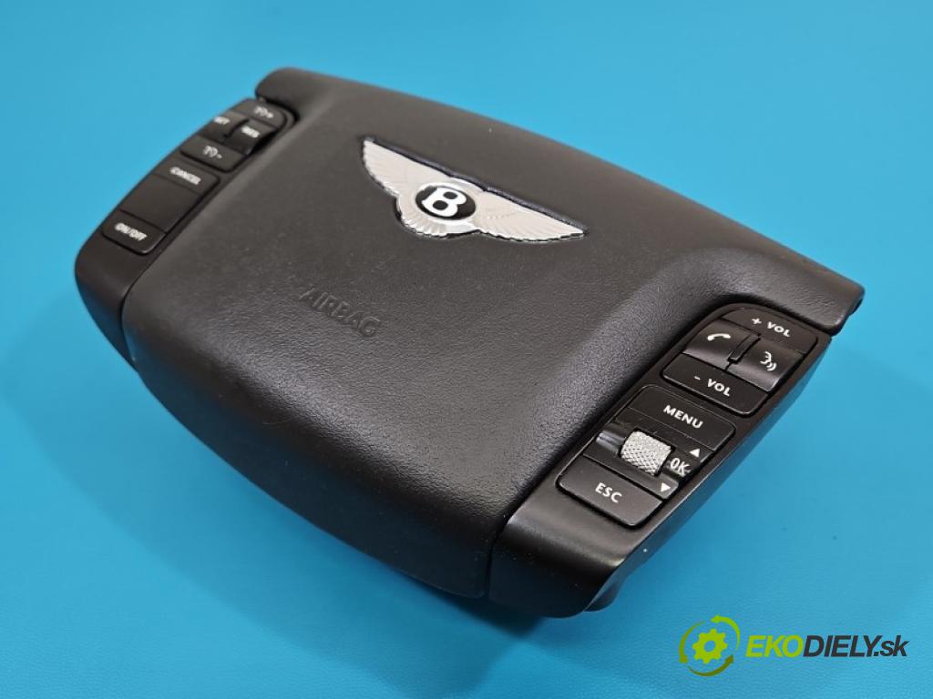 Bentley Continental I 2005-2013 6.0 V12 automatic 411 kW 5998 cm3 4- airbag vzduch: Řidiči: 3W0959537B (Airbag)