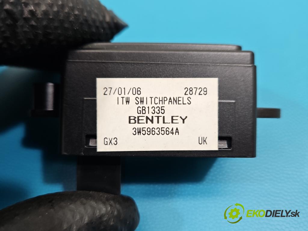 Bentley Continental I 2005-2013 6.0 V12 automatic 411 kW 5998 cm3 4- Přepínač 3W5963564A