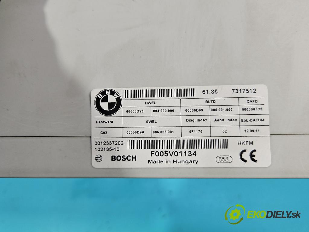 Bmw 7 F01 2008-2015 3.0d 306KM automatic 225 kW 2993 cm3 4- riadiaca jednotka ostatné 7317512