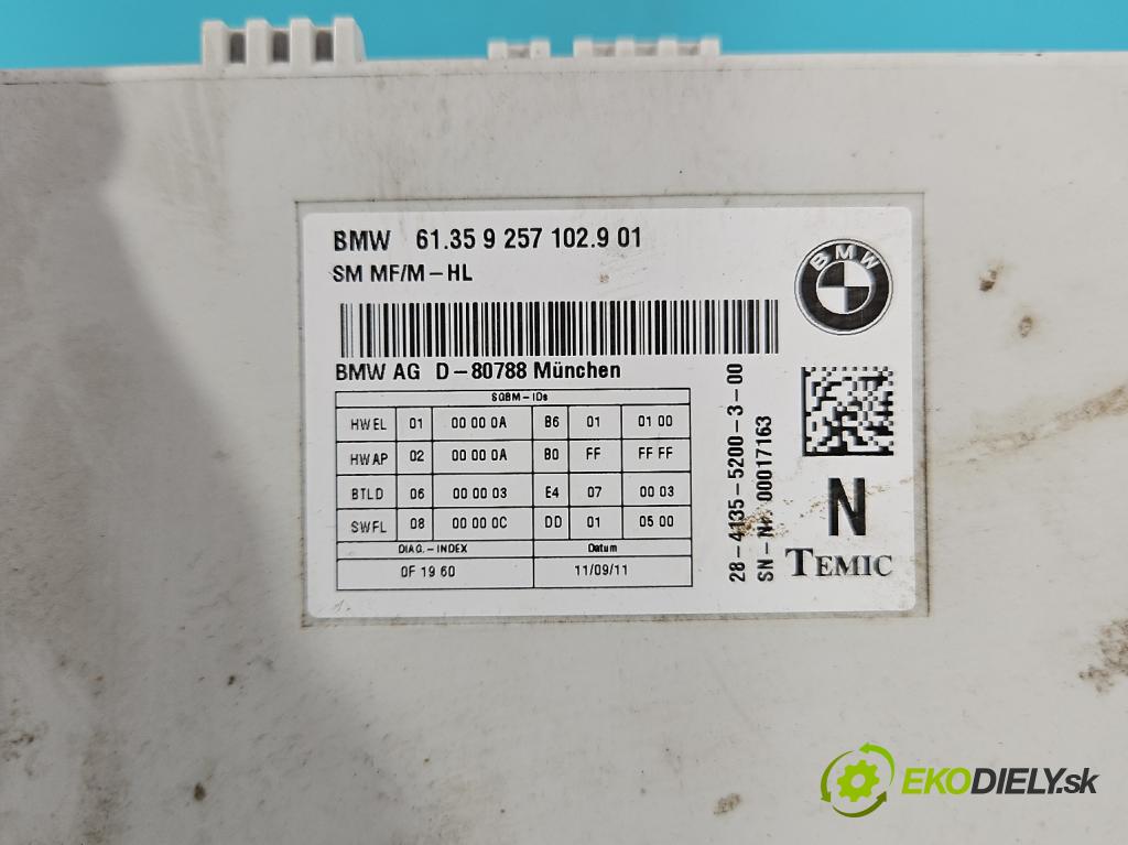 Bmw 7 F01 2008-2015 3.0d 306KM automatic 225 kW 2993 cm3 4- riadiaca jednotka ostatné 9257102