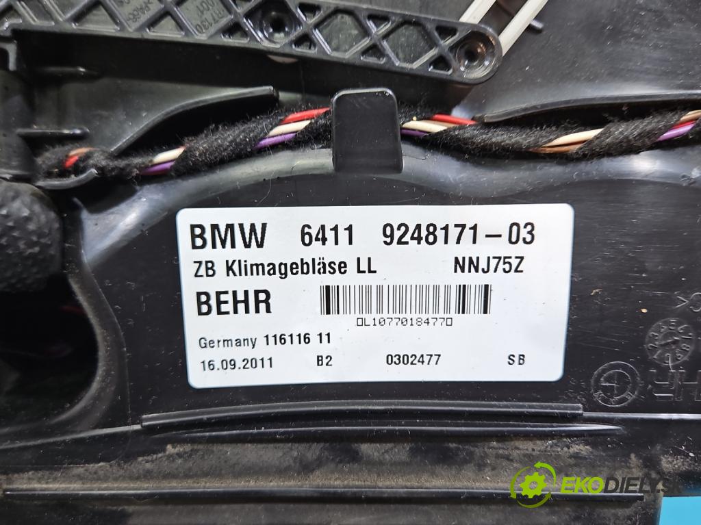 Bmw 7 F01 2008-2015 3.0d 306KM automatic 225 kW 2993 cm3 4- ventilátor vzduchu 9248171