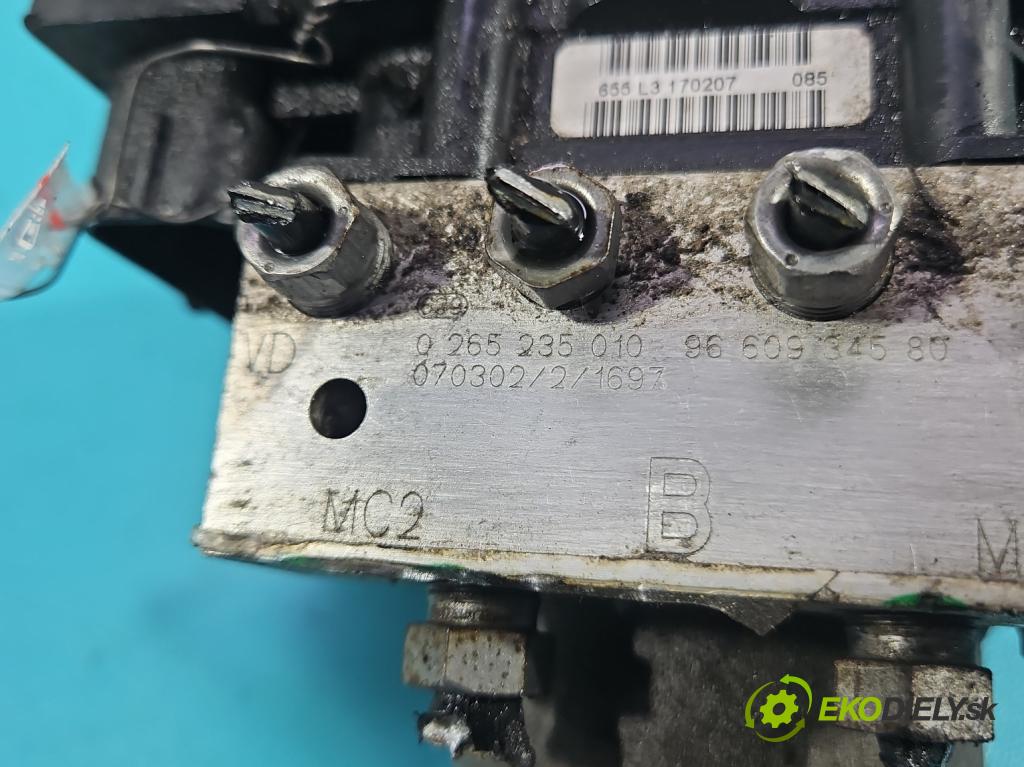Citroen C4 Grand picasso I 2006-2013 1.8 16V 125 hp manual 92 kW 1749 cm3 5- čerpadlo abs 9664148780 (Pumpa ABS)