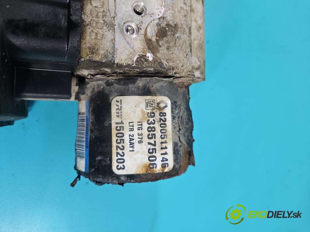 Opel Vivaro 2001-2014 2.0 cdti 90 HP manual 66 kW 1995 cm3 5- čerpadlo abs 8200511146 (Pumpa ABS)