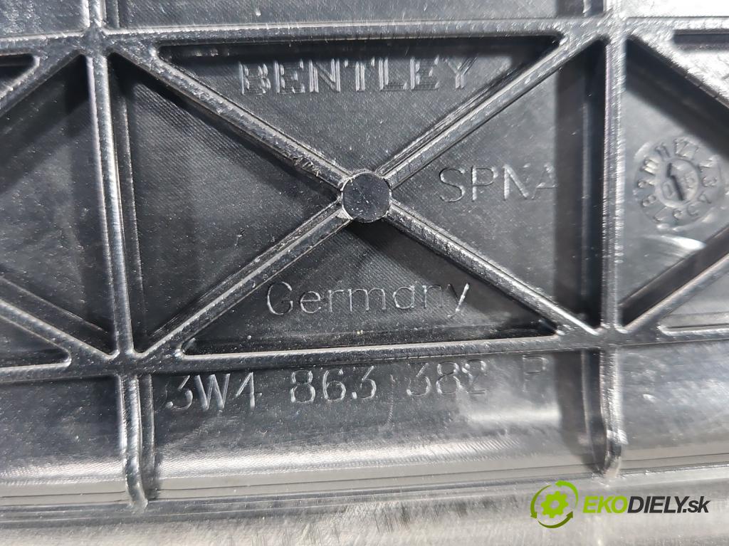 Bentley Continental I 2005-2013 6.0 V12 automatic 411 kW 5998 cm3 4- lišta ozdobná vnitŕní: 3W4863382P
