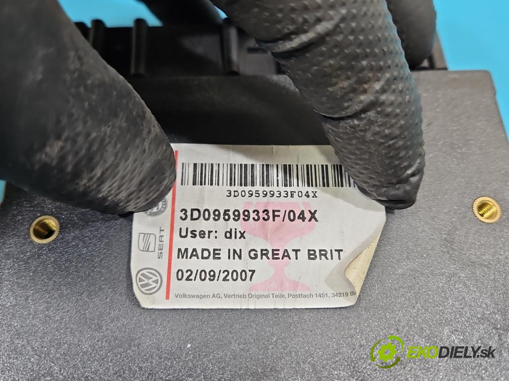 Bentley Continental I 2005-2013 6.0 V12 automatic 411 kW 5998 cm3 4- riadiaca jednotka ostatné 3D0959933F